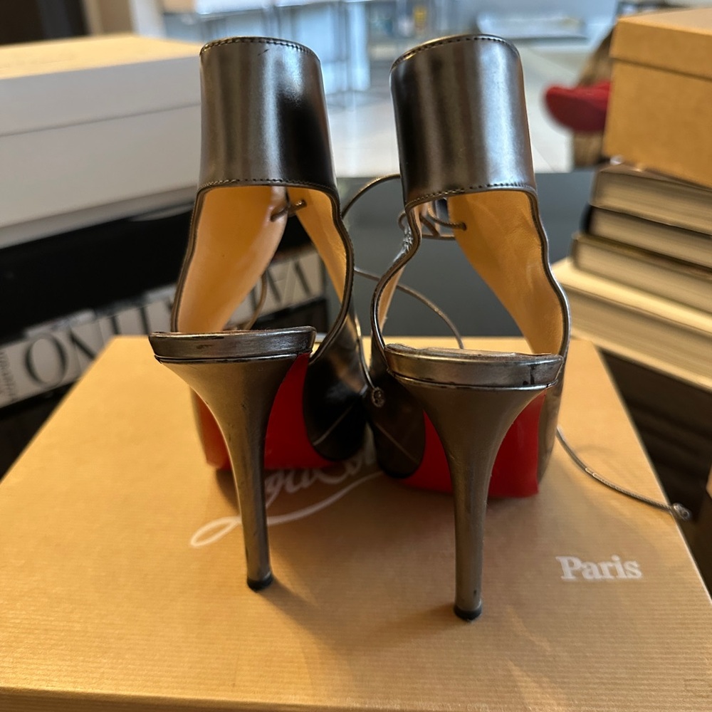 Allegra 120 Metallic Christian LouBoutin Pumps